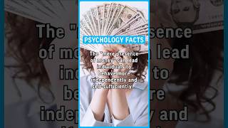 The “mere presence of money” can lead individuals to behave more independently and self… psychology [upl. by Sansone808]