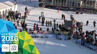 Ski Halfpipe  Birk Iving USA wins Mens gold  Lillehammer 2016 Youth Olympic Games [upl. by Aceber]