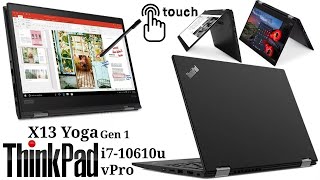 Lenovo Thinkpad X13 Yoga Professional laptop Full review [upl. by Laicram]