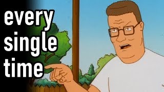 every single time hank hill threatens to kick someones ass [upl. by Lillith]