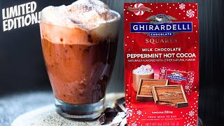 Ghirardelli Milk Chocolate Peppermint Hot Cocoa Squares [upl. by Themis]