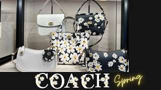 🌼 NEW Coach Spring Collection 🌼 Juliet Joanie Lana Tabby and Floral Print coach coachspring [upl. by Goldsworthy159]