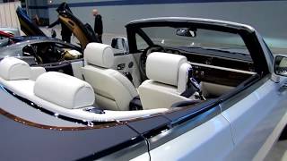 2018 Rolls Royce Phantom Drophead Coupe Design Limited Special First Impression Lookaround Review [upl. by Etteniotnna]