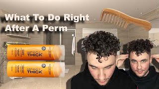 What To Do Right After A Perm 2022 [upl. by Alcina]