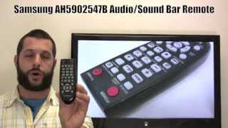 SAMSUNG AH5902547B Remote Control  wwwReplacementRemotescom [upl. by Ishmael]