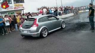 Burnout Contest Volvo c30 t5 HD [upl. by Boff]