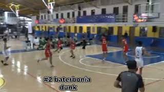 Dunk 2 Baterbonia 16 yrs old 63hieght Ateneo De Davao University [upl. by Brackett]