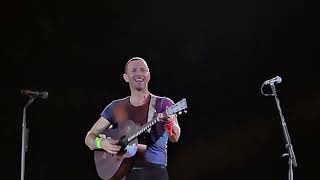 Yellow  Coldplay Music of the Spheres World Tour Manila [upl. by Ahsenyl]