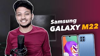 Samsung Galaxy M22 Unboxing amp Review [upl. by Lyris333]