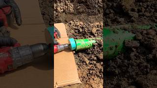 Beveling SDR sewer pipe to slide on fittings  best plumbing tools [upl. by Hutner335]