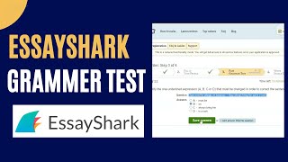 How To Pass Essayshark Test  Essayshark Grammer Test 2022  Make Money Online [upl. by Idner]