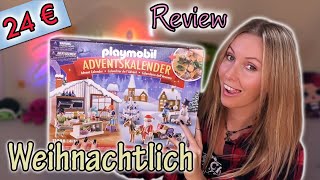 Weihnachtsstimmung im Adventskalender Playmobil Backen 71088 🎄🍪 Adventskalender 2023 Review ⛄ [upl. by Yrollam109]