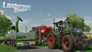 Ls22 Landkreis Rostock 63 Zwischenfrucht Drillen Landwirtschafts Simulator 2022 [upl. by Lairret]