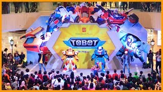 Meet and Greet Tobot X amp Y Robot Transformers di Tunjungan Plaza 6 Surabaya [upl. by Aridatha]