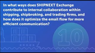 How does Shipnext Exchange enhance internal collaboration in shipping shipbroking trading firms [upl. by Rupert568]