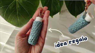 Come fare un porta burrocacao o lucidalabbra da borsetta alluncinetto tutorial [upl. by Twila]