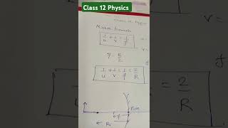 Class 12 physics magnification formula class 12 physics formula [upl. by Aiuqet]