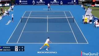 Kooyong Tennis Exhibition 2020  Nick Kyrgios vs Grigor Dimitrov [upl. by Ahto591]