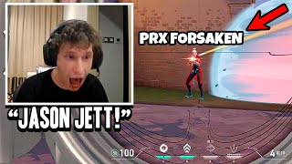 PRX SOMETHING MET PRX FORSAKEN ON JETT IN RANKED amp JETT VS JETT FT PRX MONYET JINGGG  VALORANT [upl. by Maddock]