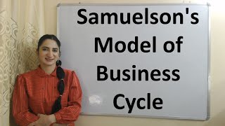 Samuelsons Model of Business Cycle [upl. by Mohl566]