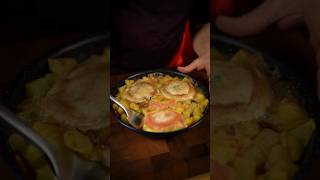 French Tartiflette recipe  shorts cookingasmr asmr [upl. by Sydel]