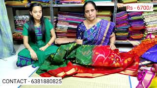 Negamam Ikkat Designs  Rohini sarees [upl. by Ehcsrop]