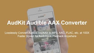 Best AAX Converter to Convert Audible AAAAX to MP3 Losslessly [upl. by Edrick194]