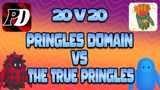 🔴 BATTLE OF THE PRINGLES 🔴 20 v 20 fall guys live stream [upl. by Kylynn637]