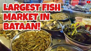 THE LARGEST FISH MARKET IN BATAAN  Orani Public Market [upl. by Essilec396]