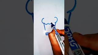 How to draw c for Cupcakes 🧁 howtodraw kidsdrawing shorts PalakEducationArts [upl. by Ahsitam237]