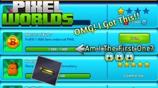 Road To 120 Achievements Part 1  Pixel Worlds [upl. by Kcirederf]