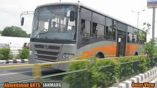 Worlds Best Ahmedabad BRTS JANMARG in Gujarat India [upl. by Schulz501]