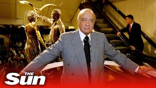 Mohamed Al Fayed dead Former Harrods owner amp dad of Princess Diana’s lover Dodi dies aged 94 [upl. by Tristis]