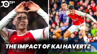 The Impact of Kai Havertz in the Match Arsenal vs Liverpool amp City [upl. by Noel471]