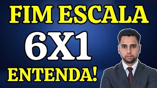 FIM DA ESCALA 6X1 ENTENDA A DISCUSSÃO [upl. by Auhsuoj]