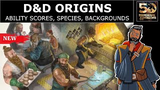 New Character Origins OneDampD 55 New DnD DampD2024 [upl. by Sirrah309]