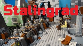 LEGO WW2 Battle for Stalingrad  Stop motion  Битва за Сталинград [upl. by Arreik68]