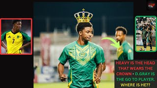 DEMARAI GRAY STRUGGLING WITH BEING 1 OPTION FOR REGGAE BOYZ [upl. by Cnut]