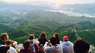 Camping on the Great Wall of China 🇨🇳 [upl. by Ardeid]