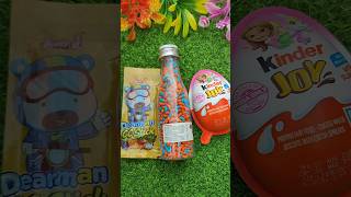 Dearman Mix Fruit Stick with Jems in Kinderjoy youtubeshortsviralshorts [upl. by Uriah501]