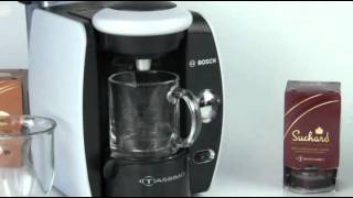 Making a Chocolate with Tassimo Coffee Brewer [upl. by Rocker]