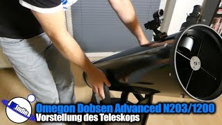 Teleskopvorstellung Teil 1 Omegon Dobsen Advanced N2031200 [upl. by Artinak]