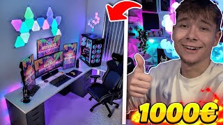 KOMPLETTES GAMING SETUP für UNTER 1000 EURO😍Günstiges Setup [upl. by Karwan700]