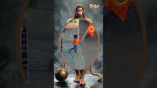 Jai Hanuman 🙏  AYAN NIHAR M  shorts hanuman [upl. by Yoshi890]