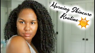 Kelseys Morning Skincare Routine [upl. by Airekahs]