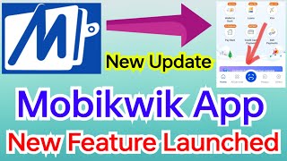 Mobikwik App New Feature Launched   Mobikwik App New Update   Mobikwik App Scan And Pay Option [upl. by Nylevol]