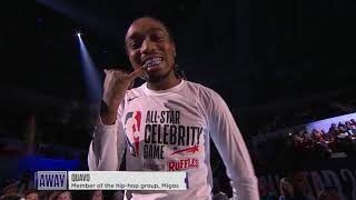 2019 Celebrity Game Presented By Ruffles Home amp Away Team Intros  2019 NBA AllStar [upl. by Isaiah]