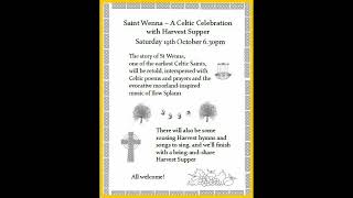 St Wenna A Celtic Celebration and Harvest Supper [upl. by Heyward]