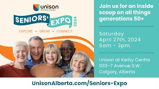 2024 Seniors Expo  SAVE THE DATE Saturday April 27th [upl. by Skipp]