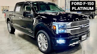 2024 Ford F150 Platinum Agate Black 703A Equipment Group [upl. by Gupta]